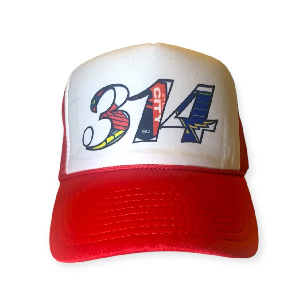 St. Louis 314 Mashup Sports Team Trucker Hat